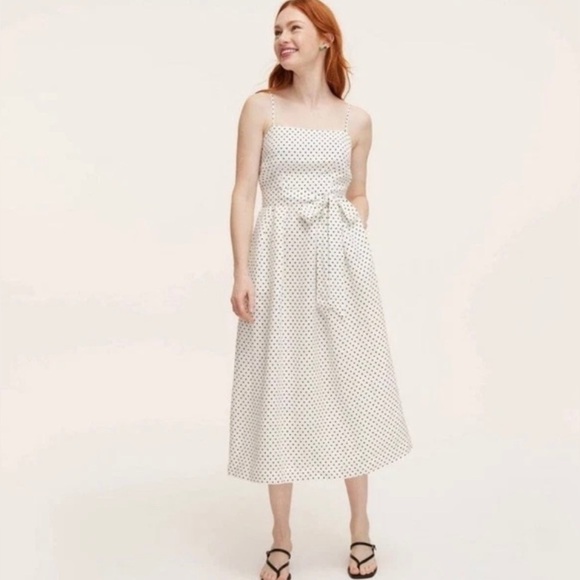 Kate Spade x Target Summer White Polka Dot Dress. Size Small. - Picture 1 of 4